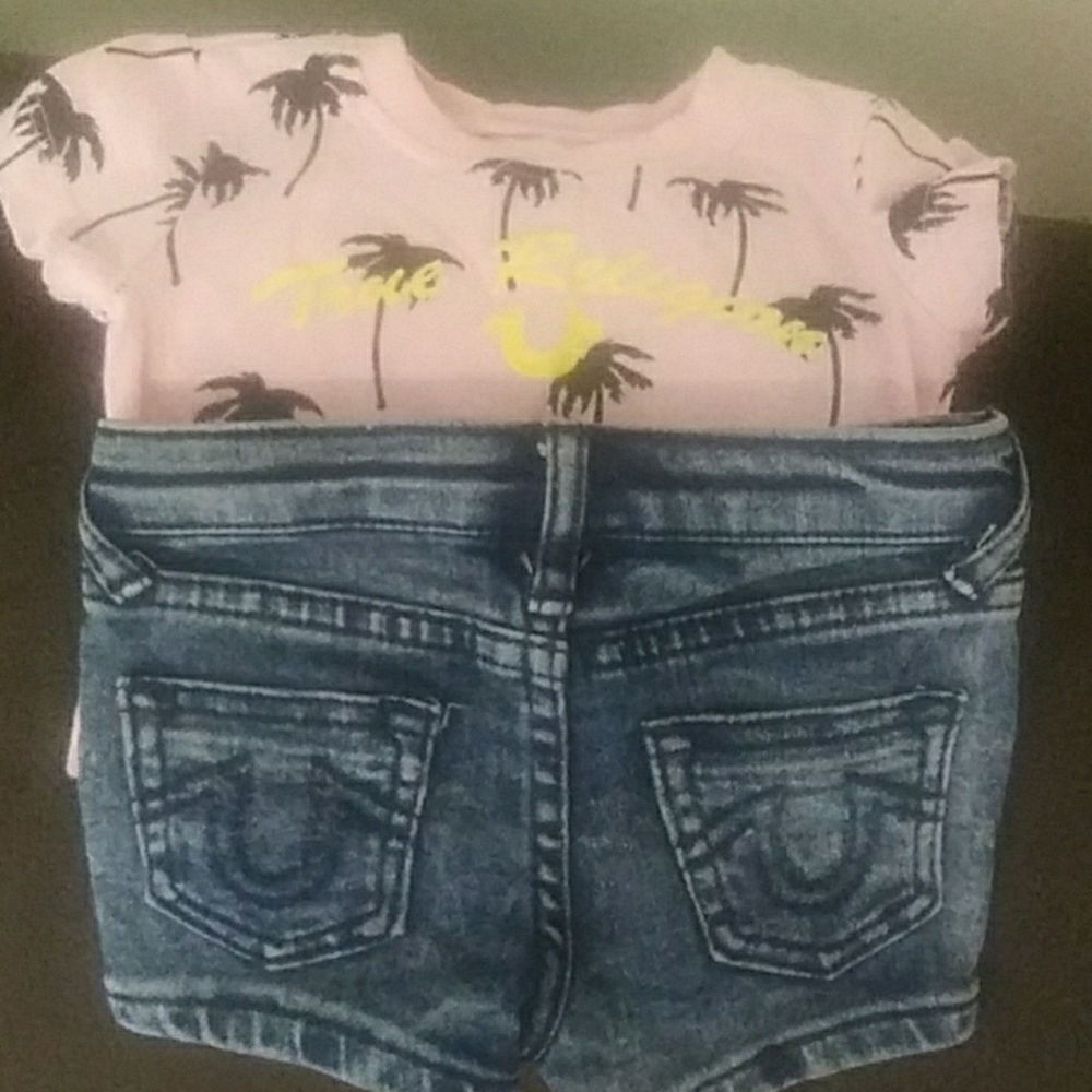 Baby girl's true religion outfit